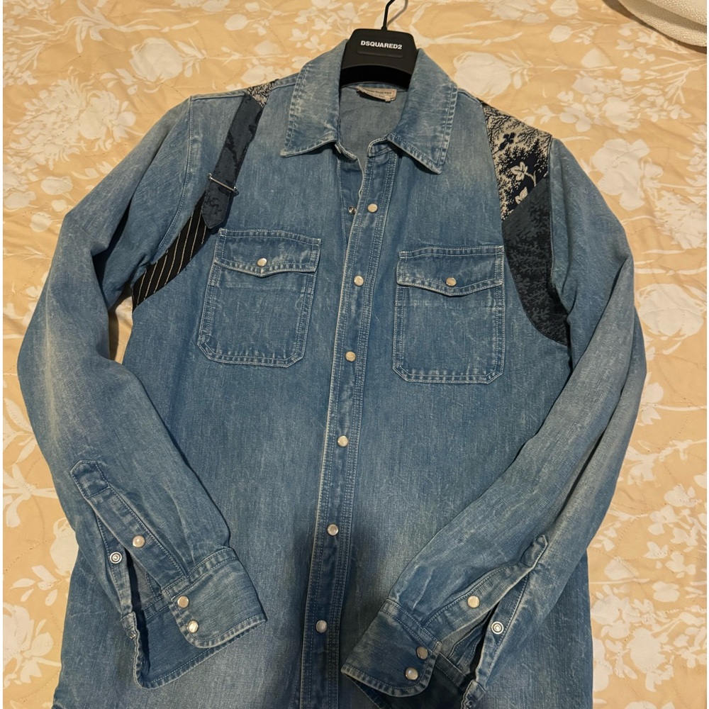 Alexander McQueen harness shirt size 48